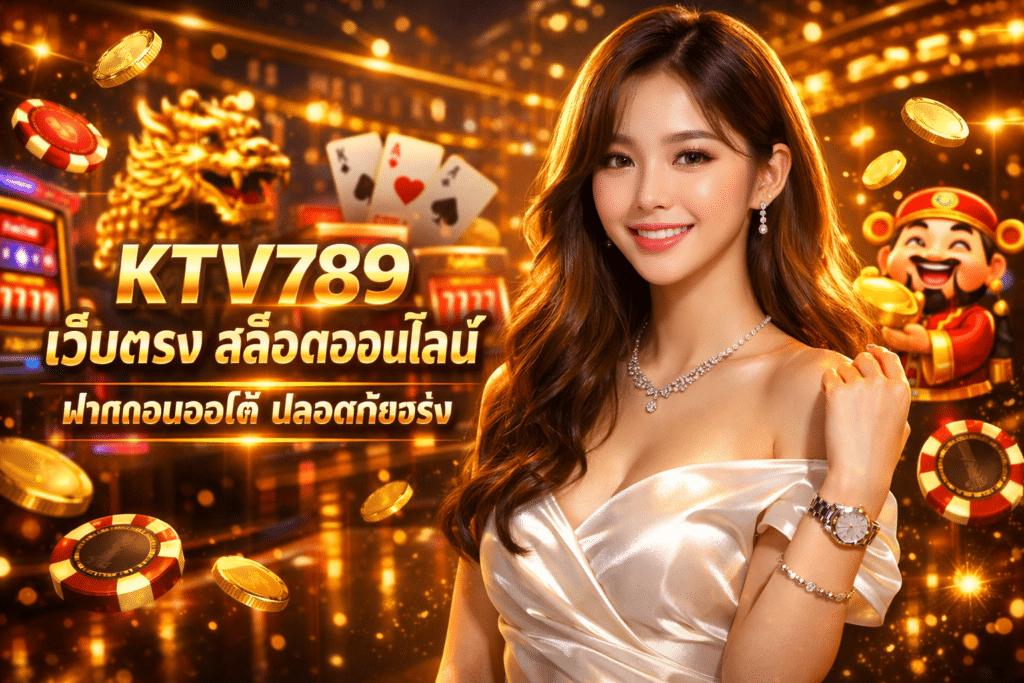 KTV789 เว็บตรง สล็อตออนไลน์ ฝากถอนออโต้ ปลอดภัยจริง